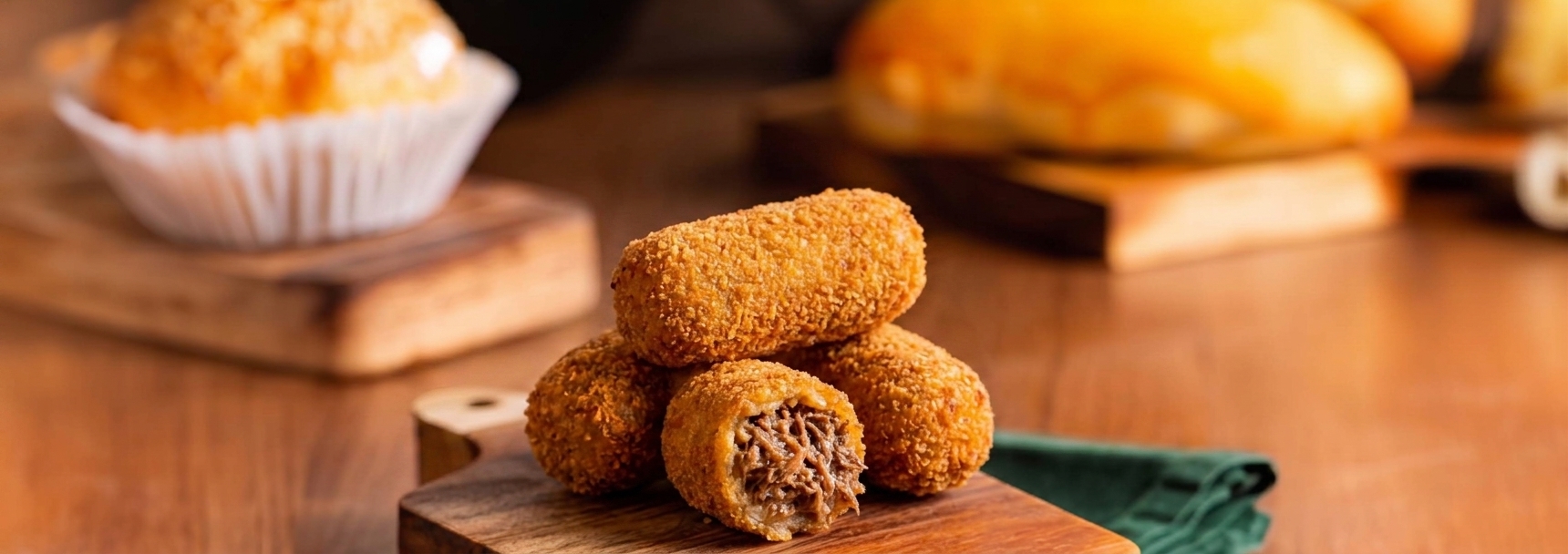 Croquete de carne do Boa Salgados