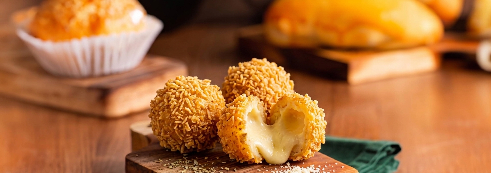 Bolinha de queijo do Boa Salgados