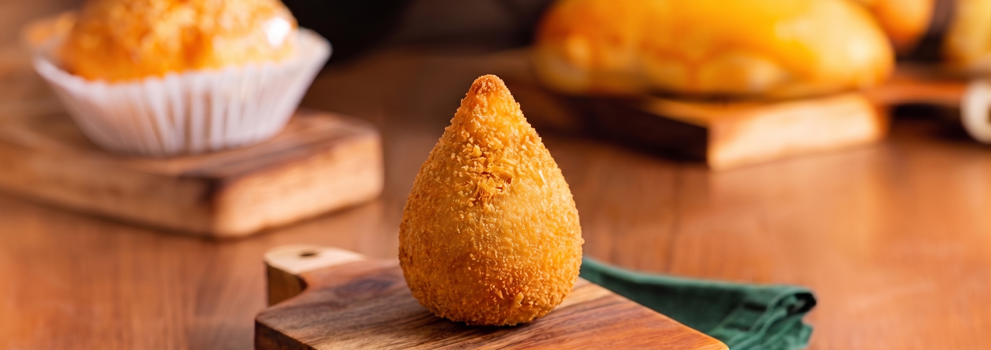 Coxinha de frango do Boa Salgados